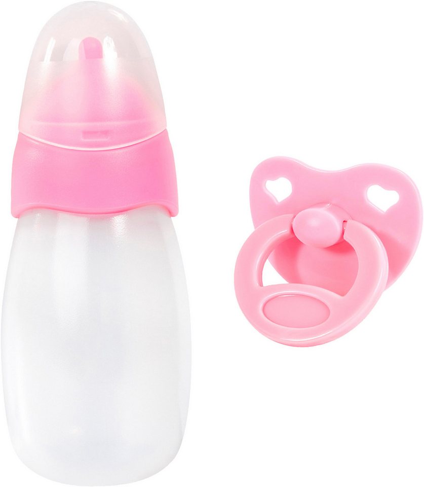 Bayer Babypuppe First Words 38 cm hellrosa – Bild 2 von 4