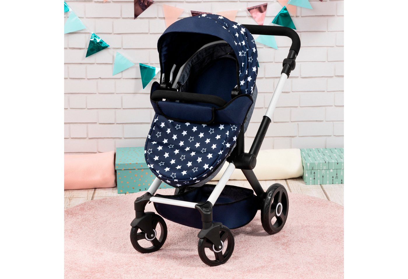 Bayer Kombi-Puppenwagen Xeo – Bild 5 von 5