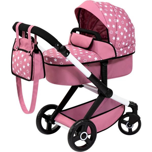 Bayer Kombi-Puppenwagen Xeo, rosa