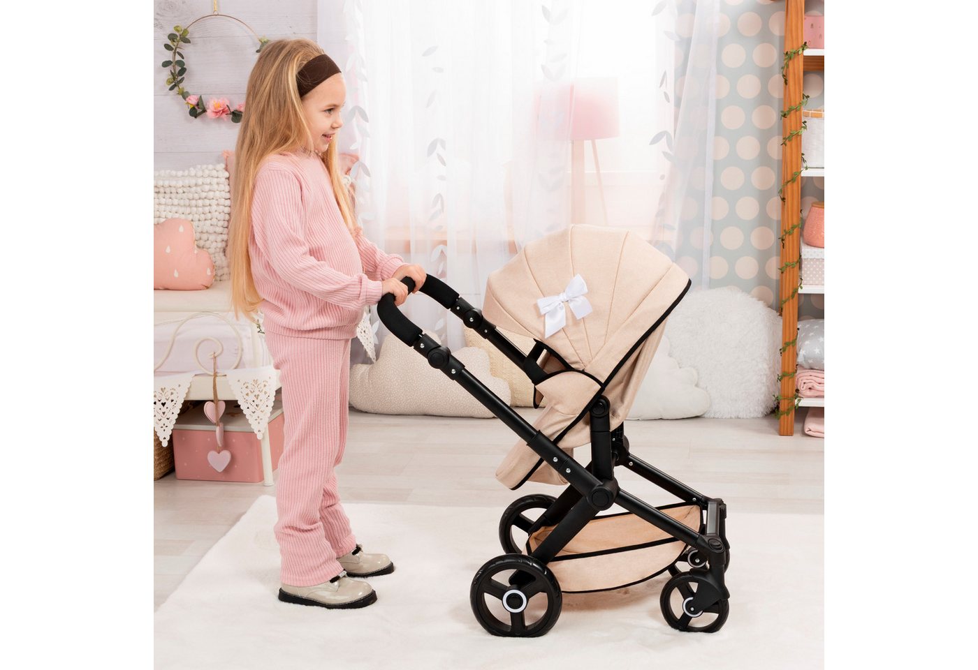 Bayer Kombi-Puppenwagen Xeo – Bild 5 von 5