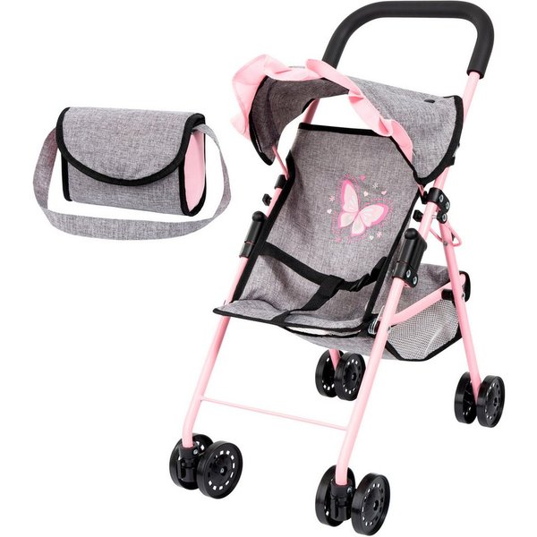 Bayer Puppenbuggy, mit Tasche