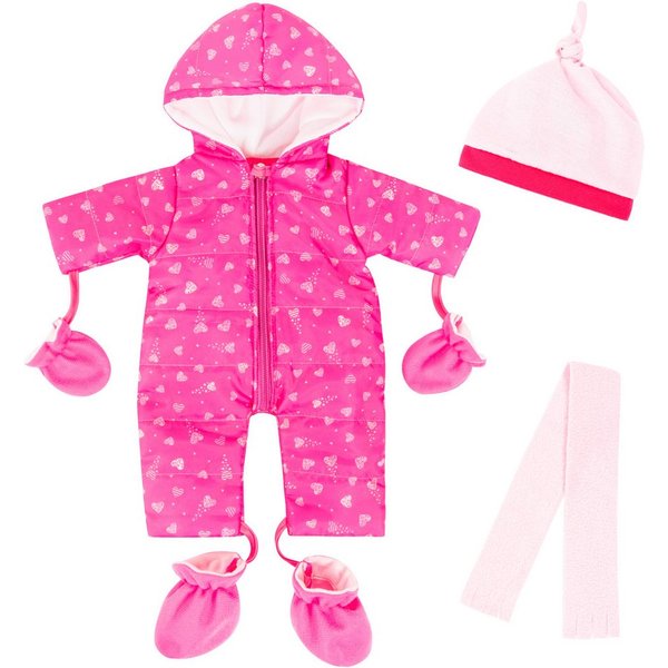 Bayer Puppenkleidung Schneeoverall 38-42 (Set, 5-tlg)