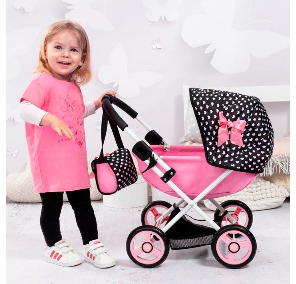 Bayer Puppenwagen Cosy, mit Wickeltasche – Bild 5 von 5
