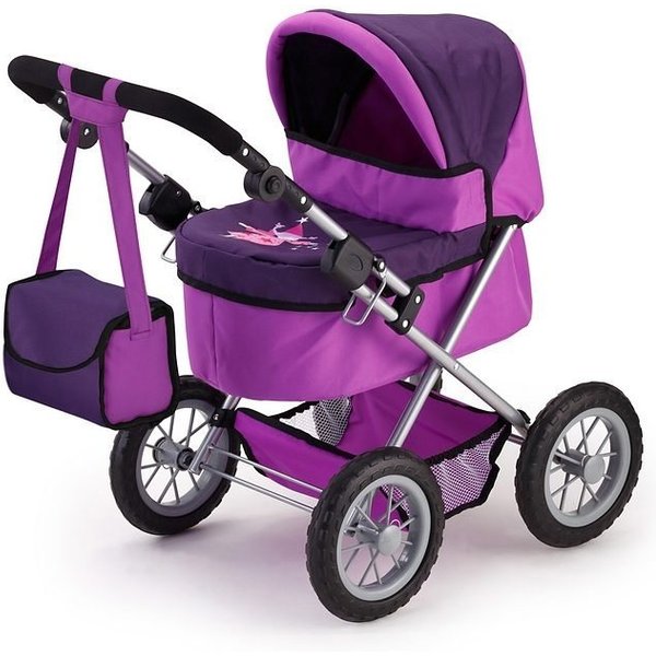 Bayer Puppenwagen Trendy, mit Wickeltasche