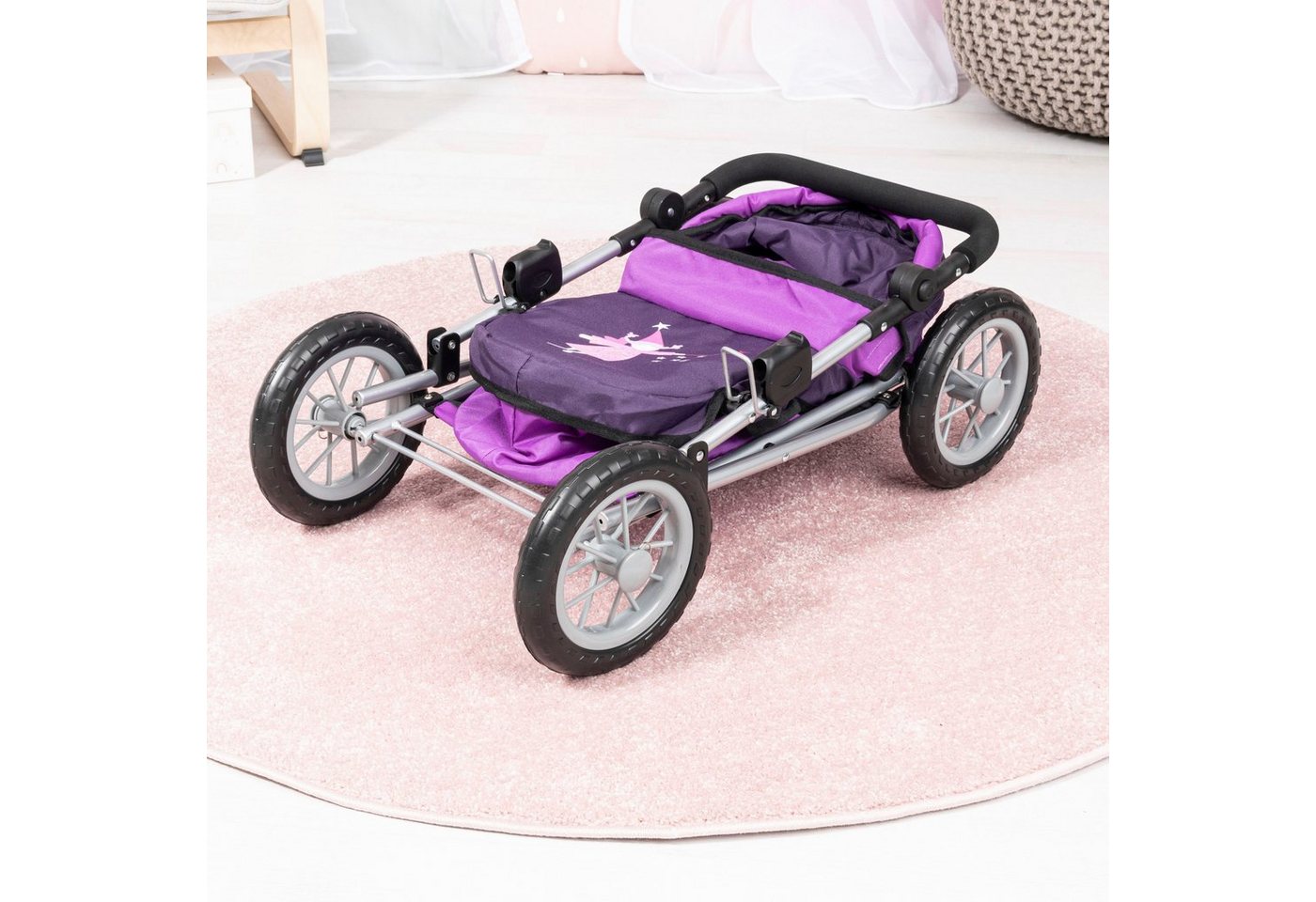 Bayer Puppenwagen Trendy, mit Wickeltasche – Bild 5 von 5