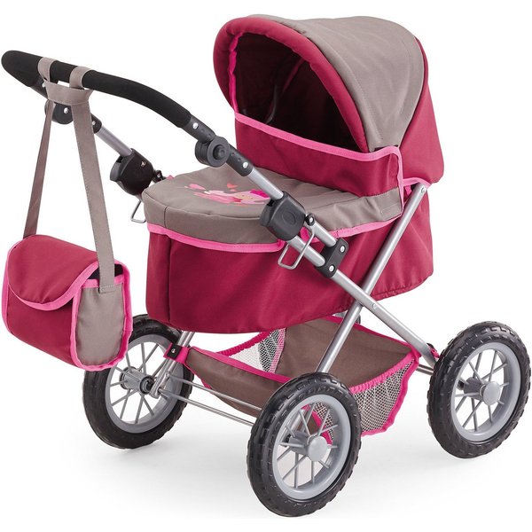 Bayer Puppenwagen Trendy, mit Wickeltasche