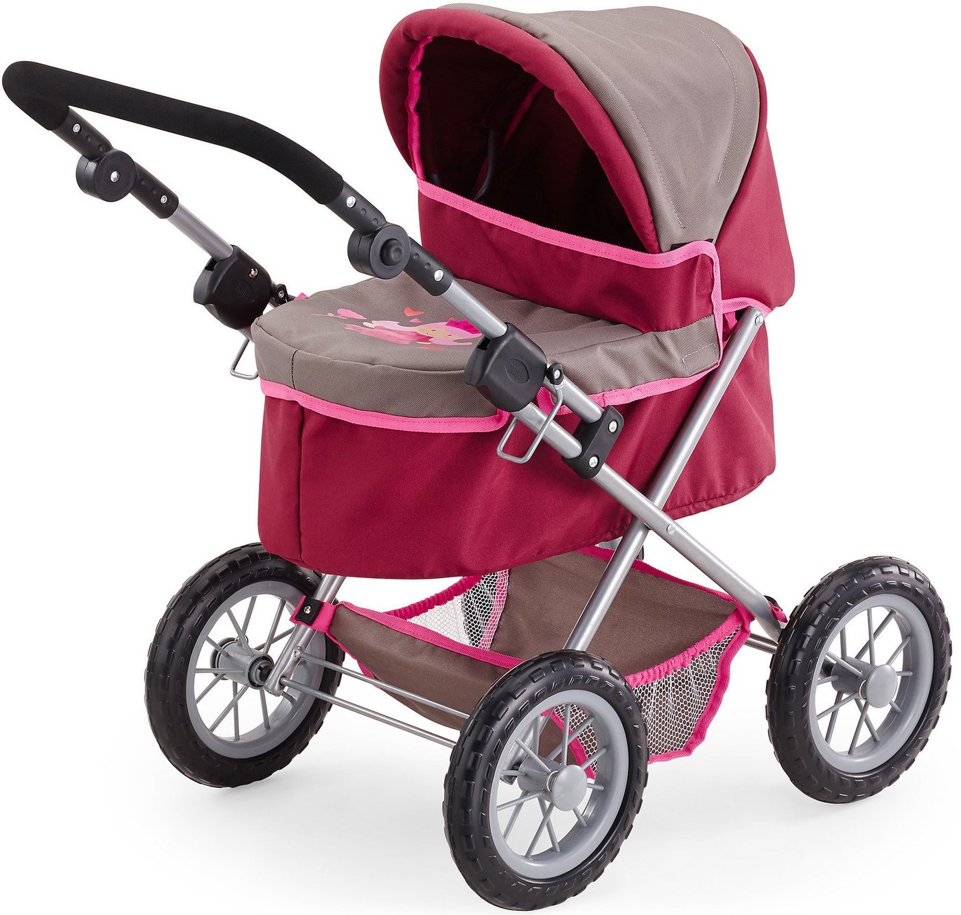 Bayer Puppenwagen Trendy, mit Wickeltasche – Bild 3 von 5