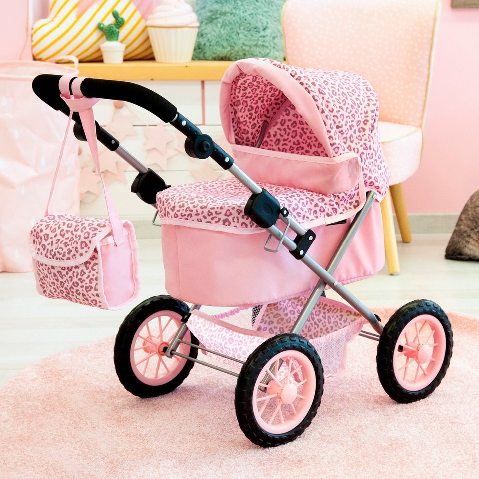 Bayer Puppenwagen Trendy, mit Wickeltasche – Bild 4 von 5
