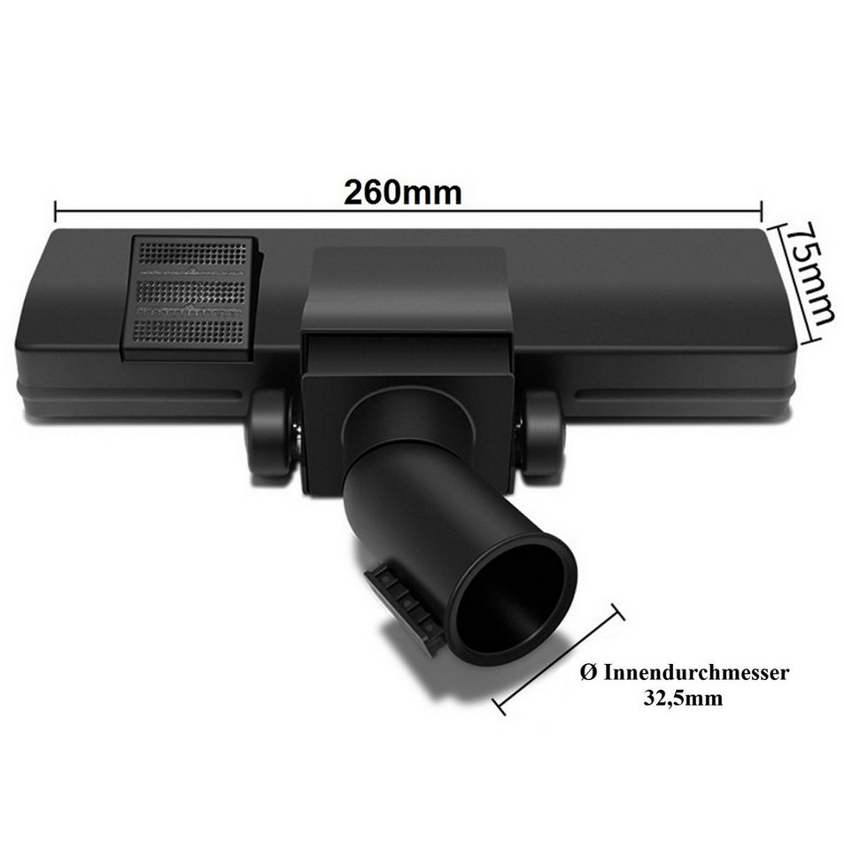 BAYLI Bodendüse Staubsauger Bodendüse 32,5 mm, Universal Staubsaugerdüse für Teppich – Bild 2 von 5