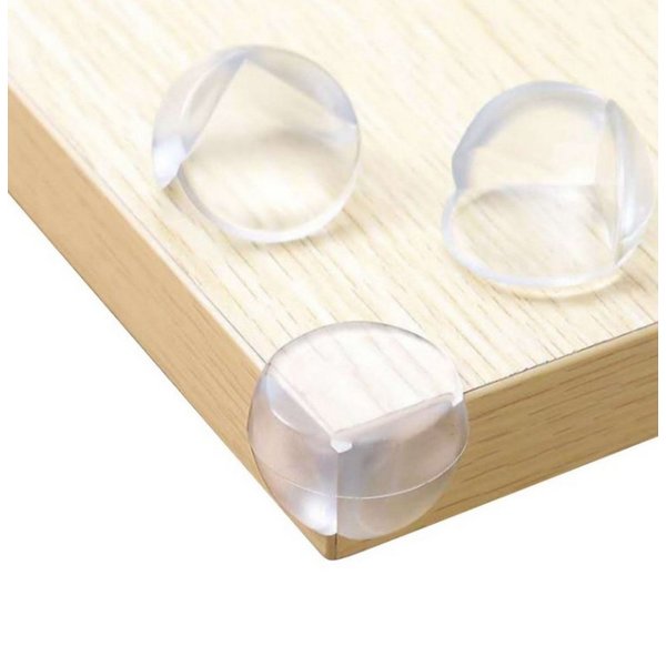 BAYLI Kindersicherung 4er Pack Kantenschutz selbstklebend, Eckschutz für Tisch, Schrank und