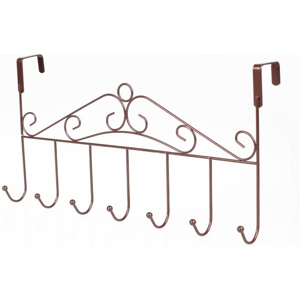 BAYLI Türgarderobe 42,5cm Türgarderobe Metall für Montage über der Tür, Kleiderhaken