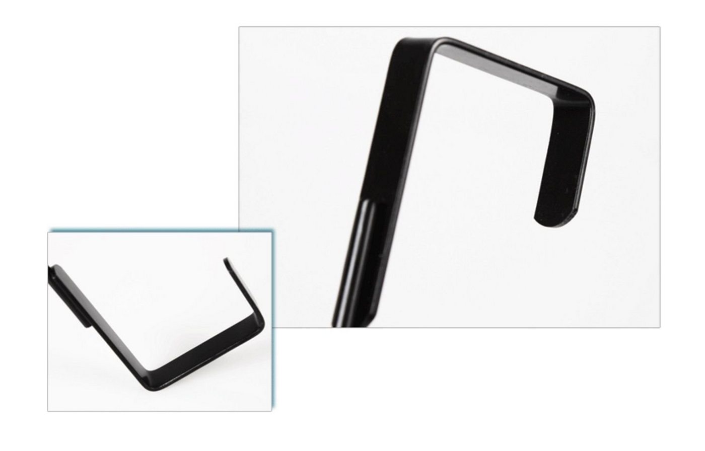 BAYLI Türgarderobe 42,5cm Türgarderobe Metall für Montage über der Tür, Kleiderhaken – Bild 4 von 5