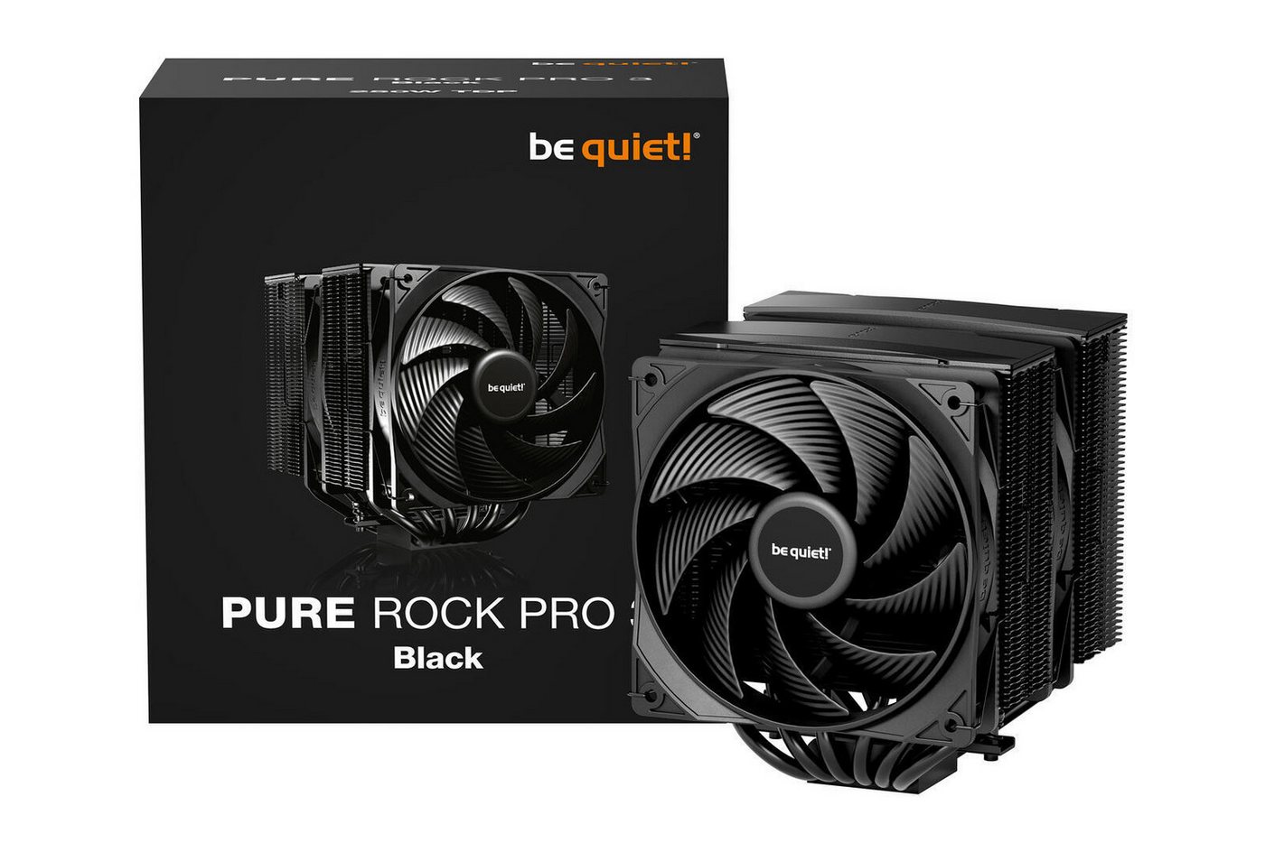 be quiet! CPU Kühler Pure Rock Pro 3 Black – Bild 5 von 5
