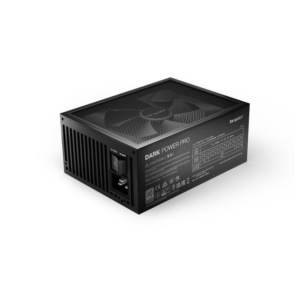 be quiet! DARK POWER PRO 13 PC-Netzteil (1600W, ATX 3.0, 80 PLUS® Titanium, BN332) – Bild 3 von 5