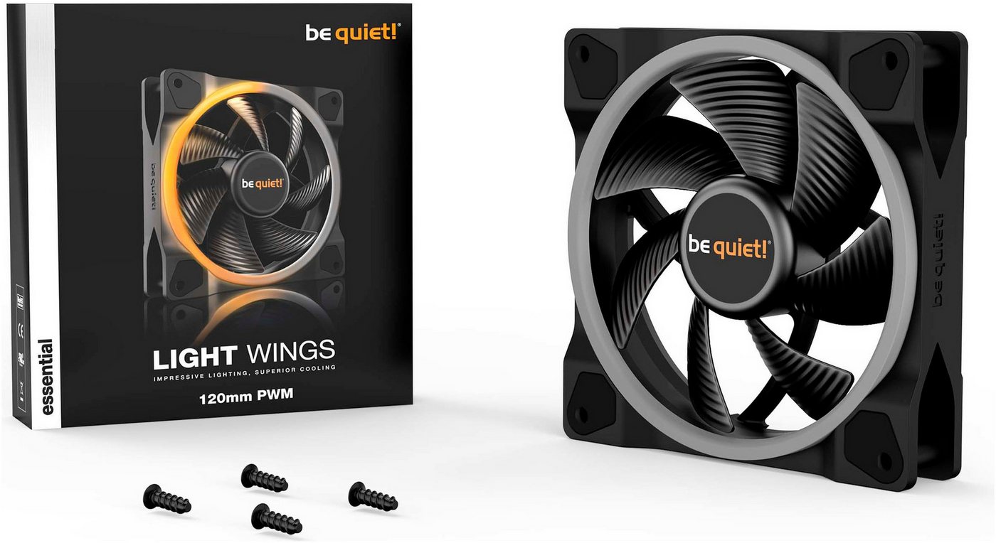 be quiet! Gehäuselüfter Light Wings 120mm PWM – Bild 5 von 5