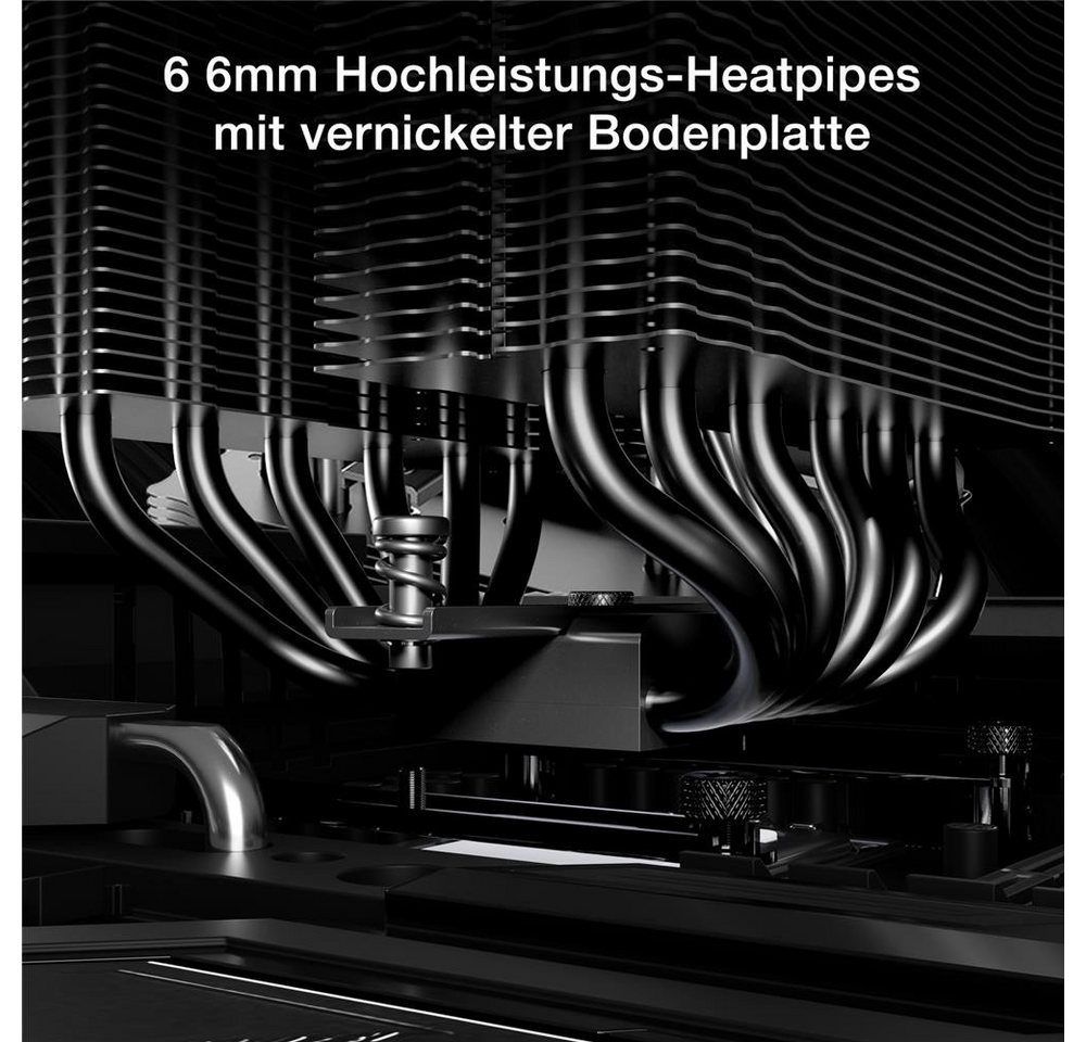 be quiet! Gehäuselüfter Pure Rock Pro 3 LX Black – Bild 3 von 5