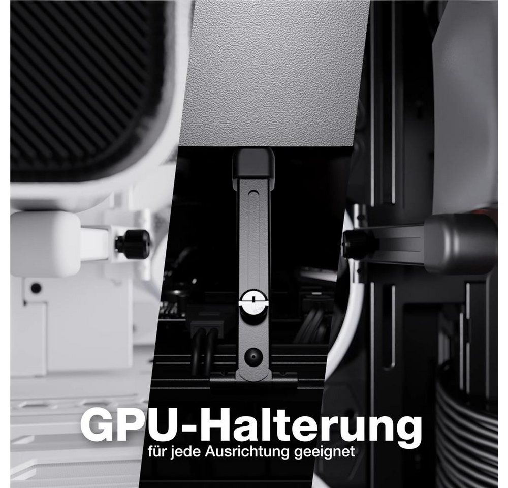 be quiet! PC-Gehäuse Light Base 900 DX White, atemberaubender Panorama-Blick Show Case – Bild 5 von 5