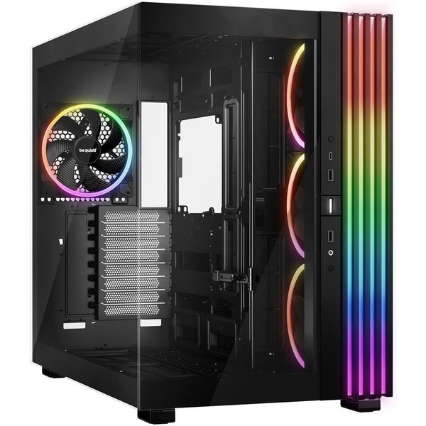 be quiet! PC-Gehäuse Light Base 900 FX Black, atemberaubender Panorama-Blick Show Case
