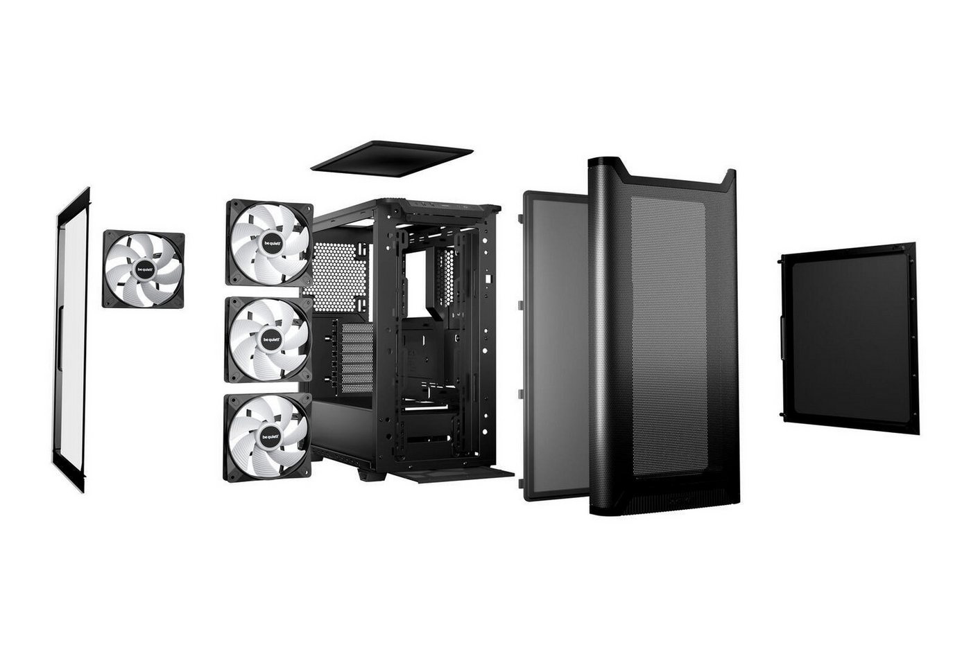 be quiet! PC-Gehäuse Pure Base 501 LX Black – Bild 4 von 5