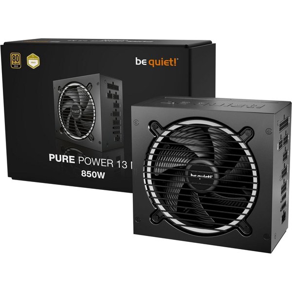 be quiet! Pure Power 13 M 850W ATX Netzteil Gaming 80 Plus Gold PC-Netzteil