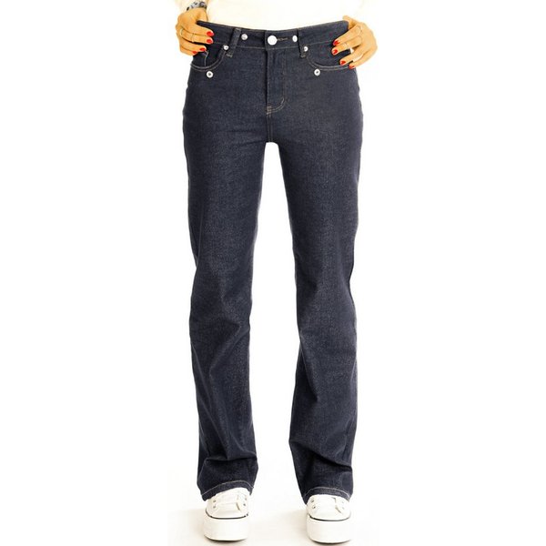 be styled Bootcut-Jeans Medium waist Bootcut Jeanshose legere Stretchjeans - Damen - j44k