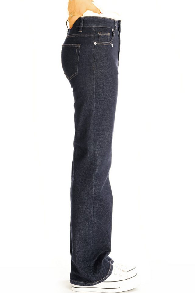 be styled Bootcut-Jeans Medium waist Bootcut Jeanshose legere Stretchjeans - Damen - j44k – Bild 4 von 5