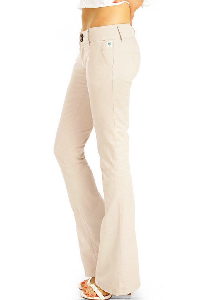 be styled Stoffhose Premium Bootcut Stoffhosen, Baumwolle Hüfthosen, Damen -B-7 – Bild 5 von 5