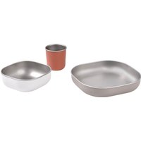 Beaba Mahlzeiten-Set Edelstahl