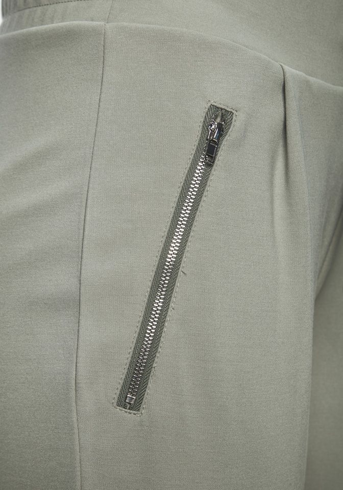 Beachtime by Lascana Schlupfhose aus softer Interlock-Ware mit Reißverschlusstaschen bequeme Joggpant mit geradem Bein, lässige Sommerhose, bügelfreie Ware – Bild 5 von 5