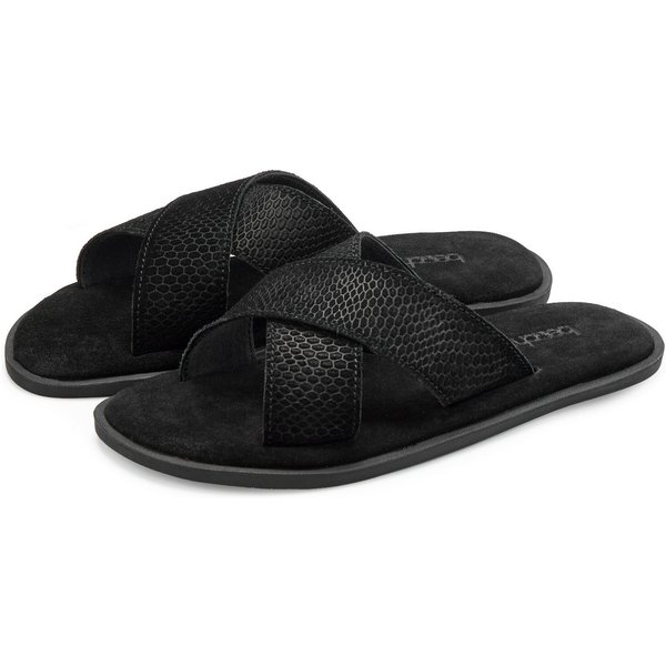 Beachtime Sommerschuhe, offener Schuh, Sandale Pantolette NEU aus weichem Leder mit leichter Sohle