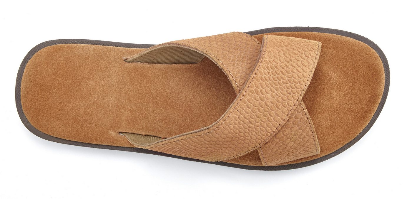 Beachtime Sommerschuhe, offener Schuh, Sandale Pantolette NEU aus weichem Leder mit leichter Sohle – Bild 2 von 4