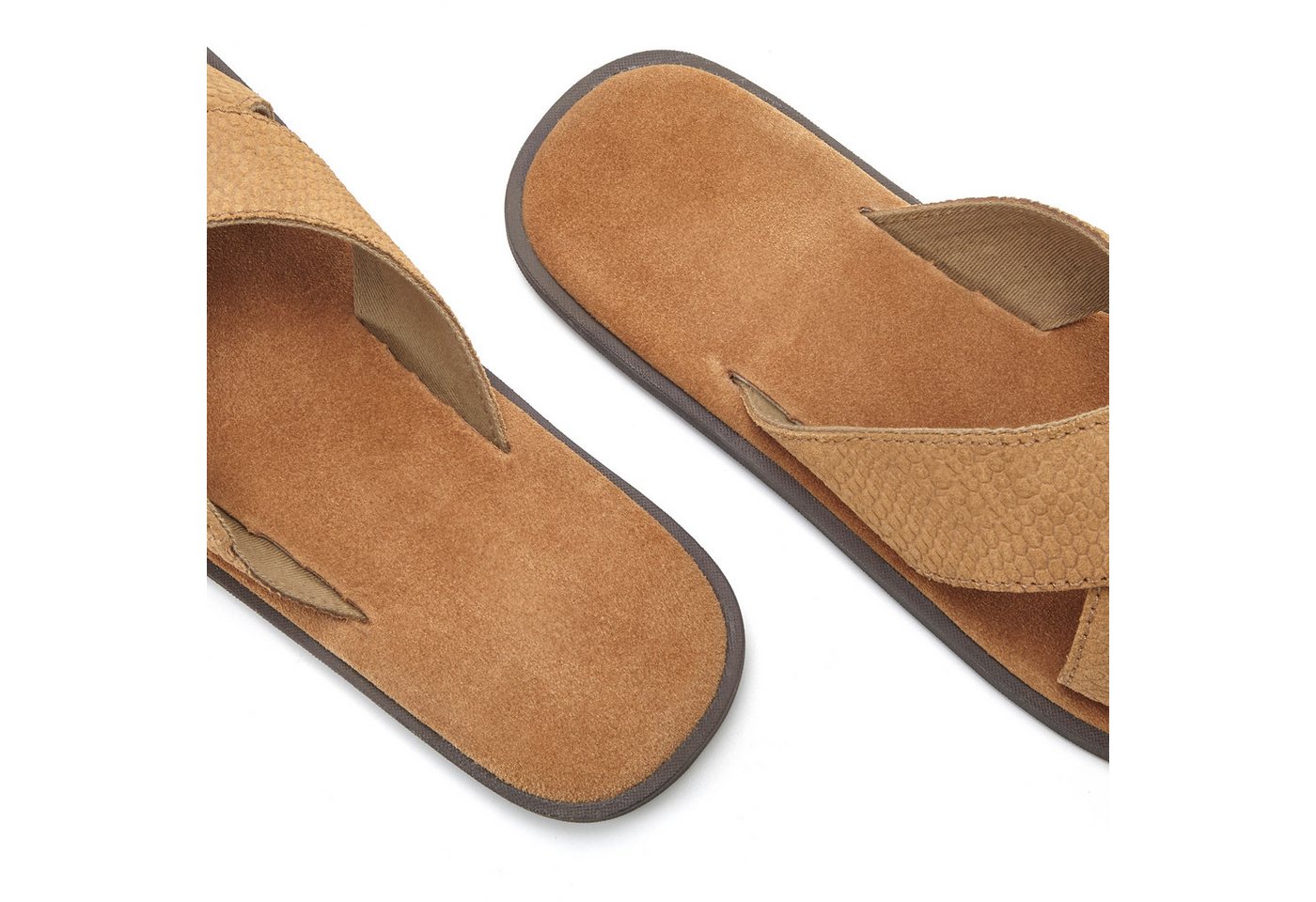 Beachtime Sommerschuhe, offener Schuh, Sandale Pantolette NEU aus weichem Leder mit leichter Sohle – Bild 4 von 4