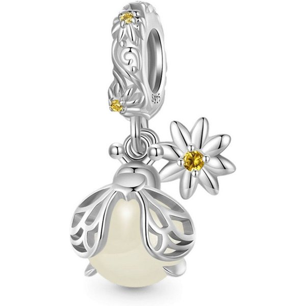 Gnoce Bead Gnoce Charm Glühwürmchen HLC081
