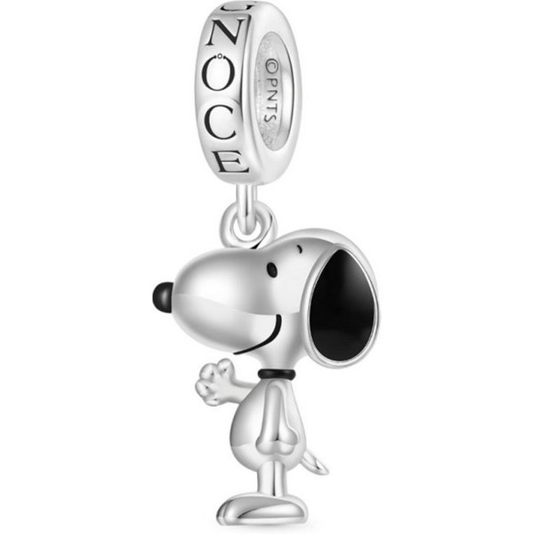 Gnoce Bead Gnoce Charm stehender Snoopy Silber IGC064