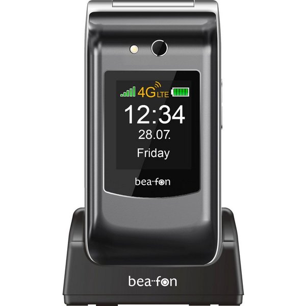 Beafon SL646 Seniorenhandy (Seniorentelefon mit Drehklappdesign, Großtasten, SOS, lange Akku)