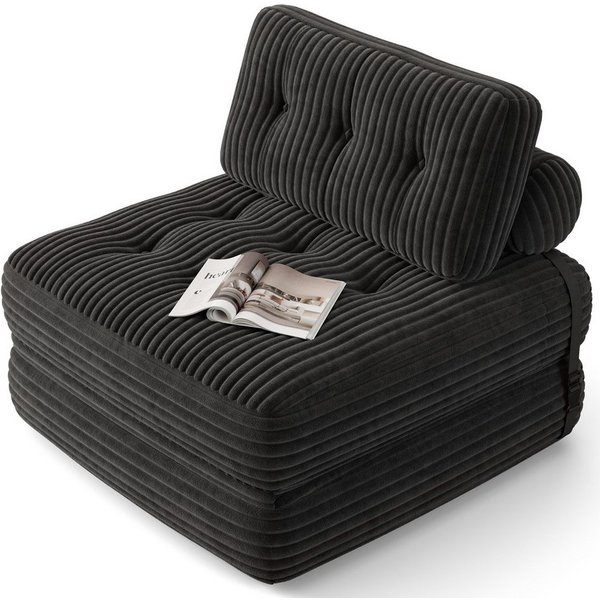 Bealife 1,5-Sitzer Klappbares Sofa, Relaxsessel Indoor-Lazy