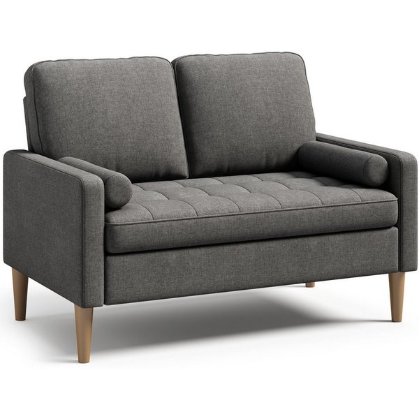 Bealife 2-Sitzer Kleine Couch, mit Armlehne, 121x76x87cm, Für kleine Räume / Kinderzimmer geeignet.