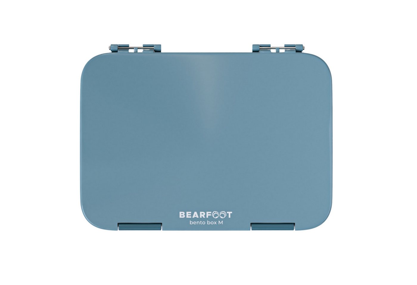 BEARFOOT Lunchbox Brotdose Kinder mit Fächern, Lunchbox, Bento box - Blau, handgezeichnete Designs, modular – Bild 3 von 5