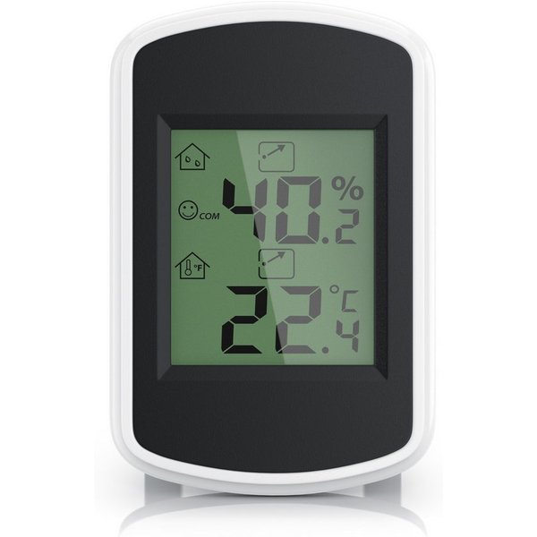 BEARWARE Hygrometer Digitales Thermo-Hygrometer, Indikator für Gewächshaus, Wohnzimmer, (1-St), Hygrometer Thermometer, Temperatur & Luftfeuchtigkeit Messgerät