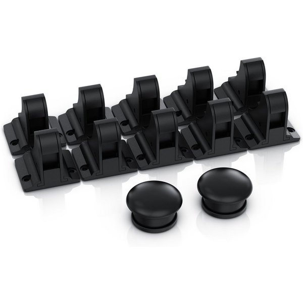BEARWARE Kindersicherung Magnetisches Schrankschloss 10er, 2 Schlüssel, kindersicher, selbstklebend, bohrfrei, unsichtbar, für Schrank & Schublade