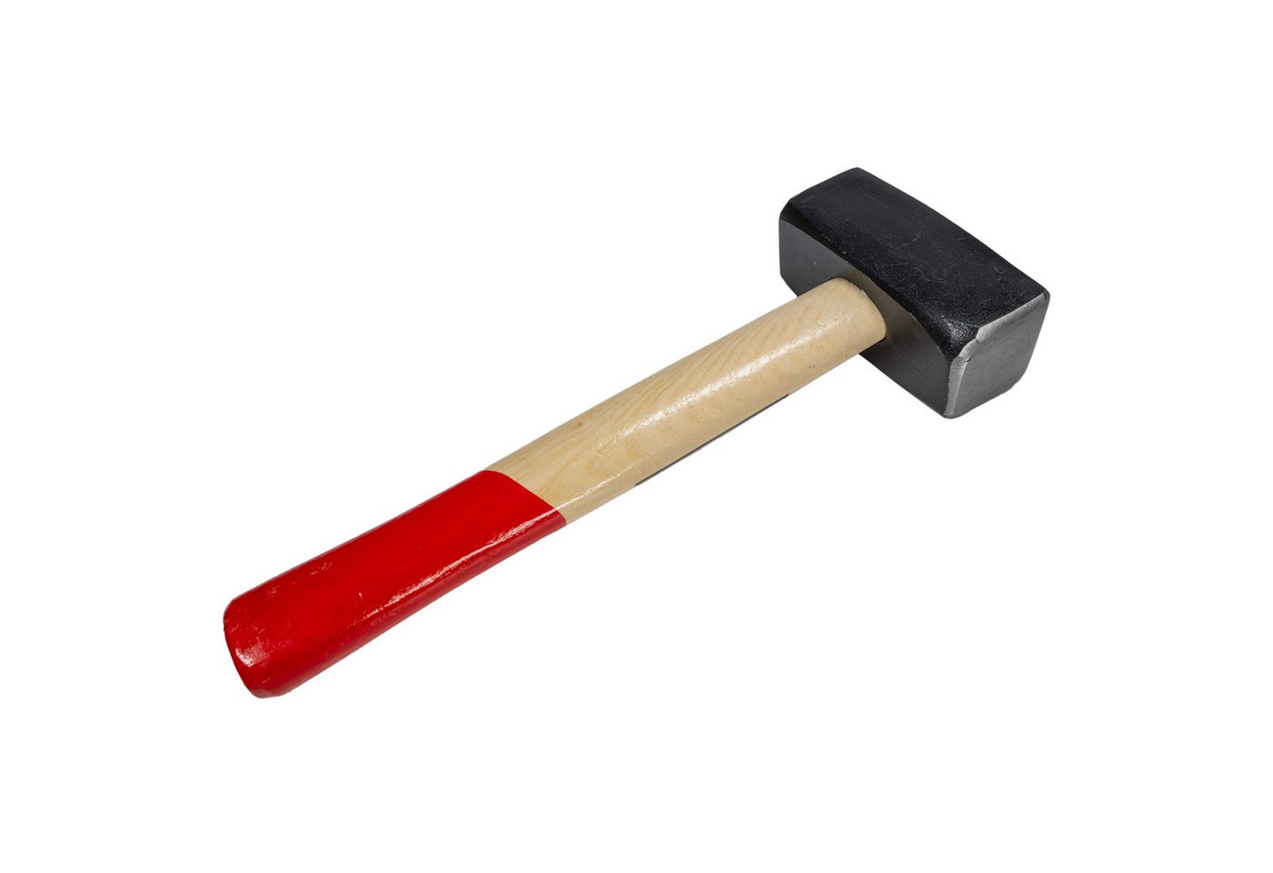 Beast Hammer 1500g Fäustel, Schlosserhammer, Stahl Kopf Hammer mit Holzstiel (1-St), Stahl Kopf 1500g – Bild 4 von 4