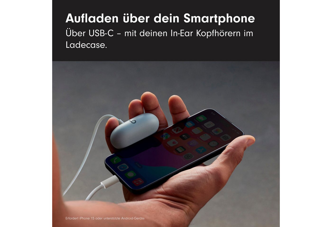 Beats by Dr. Dre Solo Buds wireless In-Ear-Kopfhörer (Freisprechfunktion, Bluetooth) – Bild 4 von 5