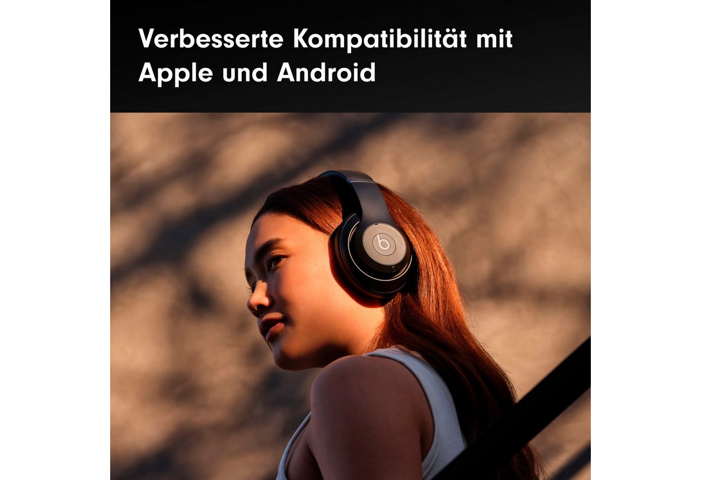 Beats by Dr. Dre Studio Pro Over-Ear-Kopfhörer (Active Noise Cancelling (ANC), Rauschunterdrückung, kompatibel mit Siri, Siri, Bluetooth) – Bild 4 von 5