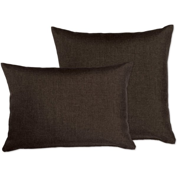 Beautex Kissenhüllen, Leinen Optik, Kissenbezug Sofakissen mit Reißverschluss, (2 Stück), 4 Größen, eingenähter Reißverschluss, viele Farben