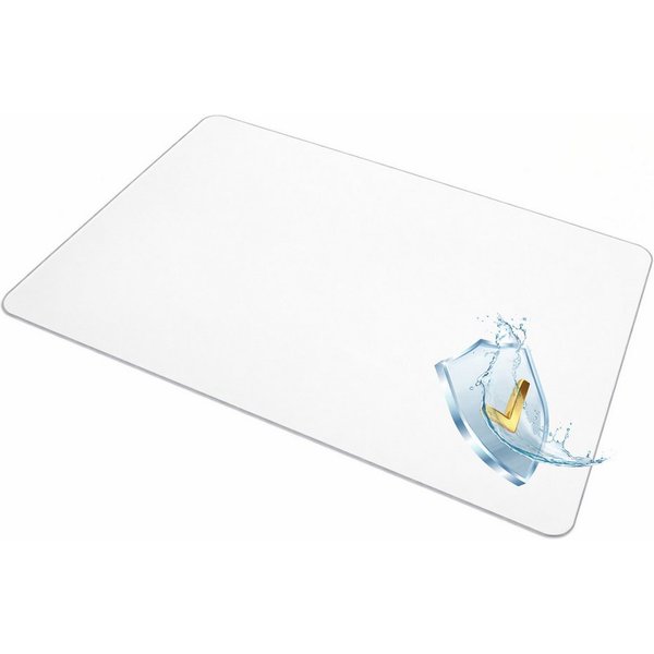 Beautex Platzset, Tischsets, Tischschutz transparent, leicht mattiert, Set wählbar, (4-St), abwischbar, 1,6 mm Dicke, robust, langlebig, rutschfest, reißfest