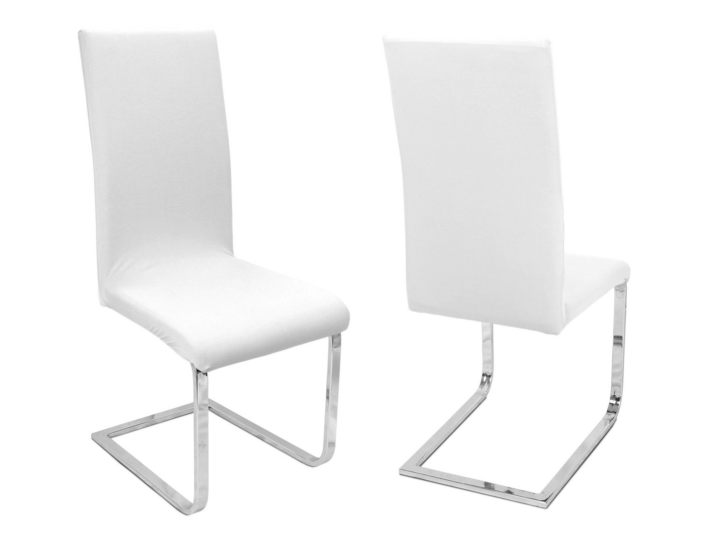 Beautex Stuhlhusse aus Baumwolle elastisch perfekte Passform Johanna – Bild 2 von 5