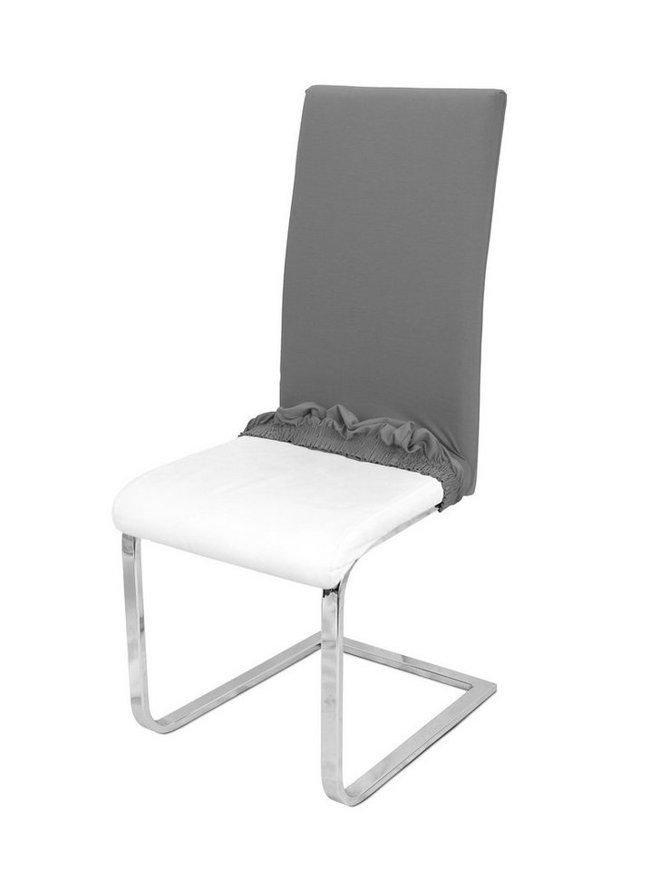 Beautex Stuhlhusse aus Baumwolle elastisch perfekte Passform Johanna – Bild 5 von 5