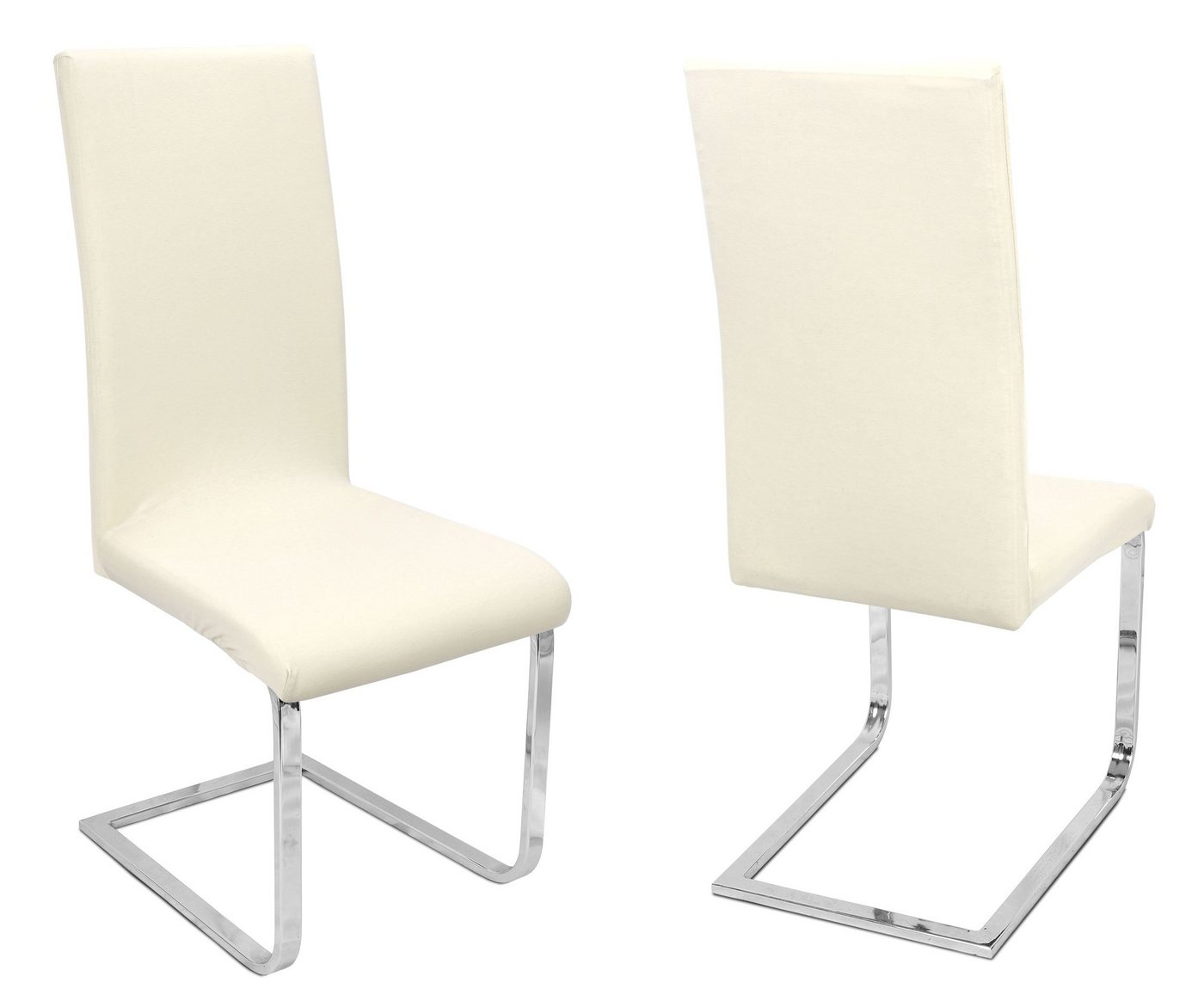 Beautex Stuhlhusse aus Baumwolle elastisch perfekte Passform Johanna – Bild 2 von 5