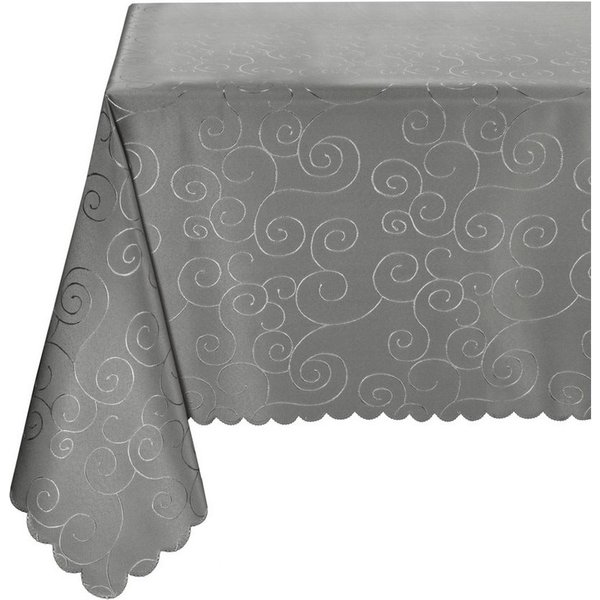 Beautex Tischdecke Damast Ornamente bügelfrei fleckenabweisend pflegeleichte Tischwäsche (1-tlg), Lotuseffekt, Formstabil, Strapazierfähig, Eleganter Glanz, Kni