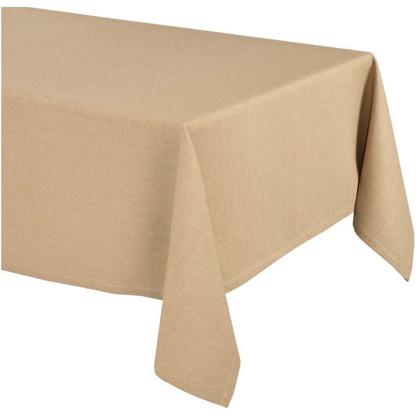 Beautex Tischdecke Lina elegante Leinenoptik, viele Größen und Farben (1-tlg), Schmutzabweisend, knitterarm, sauber umnähmter Saum